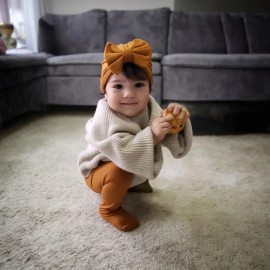 Gorrito, Bebe, Niña , Turbante, Leggins, Mallas, 8 Pz Baby.