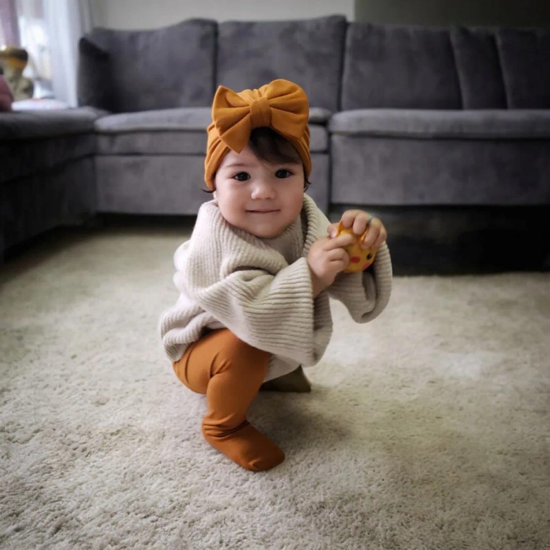 Gorrito, Bebe, Niña , Turbante, Leggins, Mallas, 8 Pz Baby.