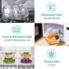 34pcs Glass Food Storage Containers with Lids Set, Airtight Glass