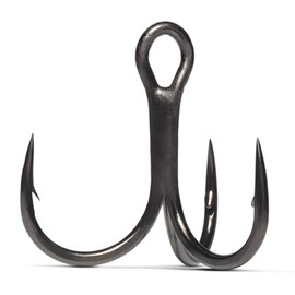 treble hook vmc spark point 7545 black nickel - nº2 - 5 hooks