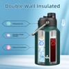 Konokyo Half Gallon Jug with Handle,64 oz Insulated Water Bottle