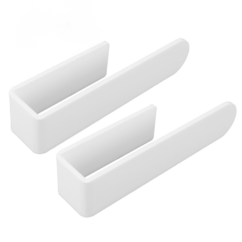 Self Adhesive Hand Towel Holder U Shaped Space Saving Acrylic