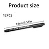 Tabanzhe Fineliner Pens Black-12PCS Art Pens Drawing Pens for Artist