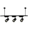 MY MIRONEY 2 Sets Black Pendant Light Fixture Rod with