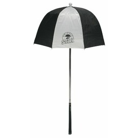 DrizzleStik Flex- Golf Club Umbrella Black/White