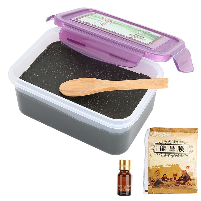 500g Moxibustion Volcanic Mud Hot Compress Health Care Moxa Mud