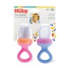 Nuby Nibbler Mesh First Soft Foods Feeder, 4 Count -
