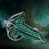 Bahamut Elegant Elven Green Tree Leaf Enamel Pins Brooch for
