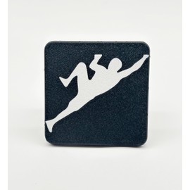 Rock Climber Lockable Hitch Cover Hitch Receiver Tow Hitch Plug for 2 inch Receivers Climbing Holds Rock Climbing Rope Bouldering Climbing Gym Toyota Jeep Dodge Ford Suzuki Tacoma Tundra