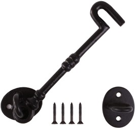 Merriway BH06966 150mm Black Cast Iron Hook