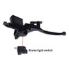 7/8" 22mm Left Hydraulic Brake Master Cylinder with Handle Lever