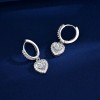 Eanba - Aretes De Compromiso Plata 925 Mujer Diseño De