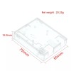Case 2 Piece Uno R3 Case Enclosure Transparent Acrylic Cover