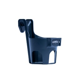 The Fence Buddy, Hanging Bottle Holder for a Fence Color: Black