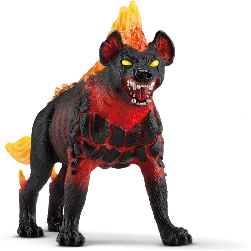 Schleich 27 Piece Lava Battle Cave Toy Figure Playset For