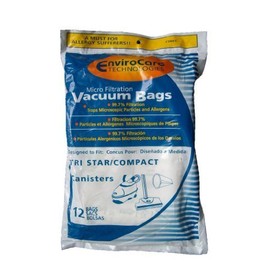 Tristar 24 Compact Patriot Allergy Vacuum Bags, Miracle Mate,Airstorm, Patriot, MG1, MG2, EXL, Dust Care Pullman-Holt Back Pack Vacuum Cleaners