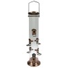 Woodlink Brushed Copper Mega Tube Bird Feeder