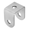 GBGS U Bracket 1-1/2",304 Stainless Steel,10 Pack