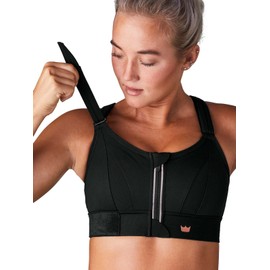 SHEFIT Ultimate Sports Bra - Black - Luxe