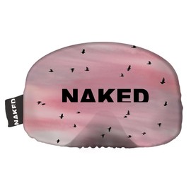 NAKED Optics Ski Goggles Protective Cover, Universal, Scratch Protection, Easy to Use, Anti-Fog, Blue
