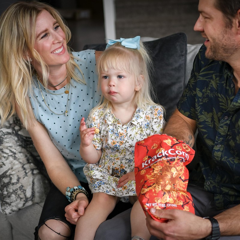 KrackCorn Caramel Popcorn, Gluten-Free, Non-GMO, Sweet and Salty Snack, No