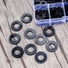 Pack of 500 Plastic Washers, Flat Spacers, Nylon Spacers, Flat
