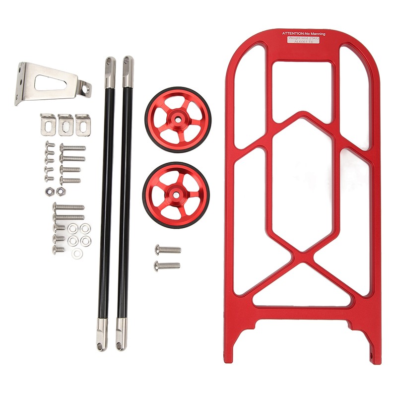 Folding Bike Rear Rack High Strength Aluminum Alloy Bicycle Luggage