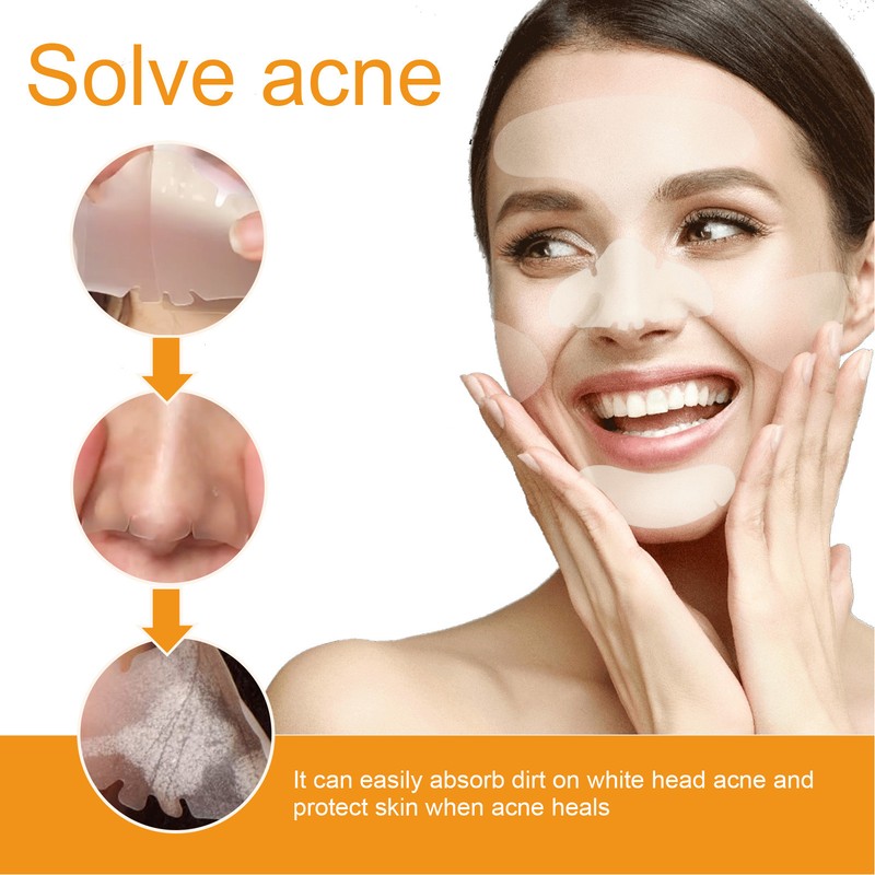 Face Acne Patches Hydrating and Purifying Forehead Nose Chin Cheek