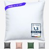 Wolkenfeld Cushion cover 80 x 80 cm, white, cuddly soft