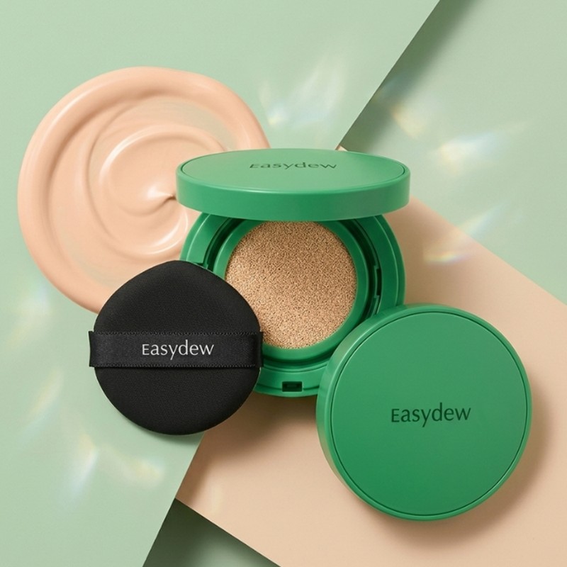 Han Ga-in Easydew Spot Cushion Pact Mela Be Toning Ampoule