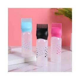 RG5M6121 All-in-one dye bottle dye container brush dye hair brush / RG5M6121일체형 염색병 염색통 브러시 염료 헤어브러시