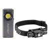 Maxxima LED Flashlight & Adjustable Headlamp Kit, 4 Mode Flashlight