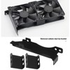 SG Store 1 Set PCI Heat Sink Dual Fan Brackets