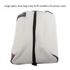 PU Leather Golf Shoe Carrier Bag Home Travel Dustproof Storage