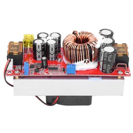 Boost Converter, CC CV Step Up Module, DC - DC 10-60V to 12-97V 1500W 30A Voltage Step Up Converter Boost CC CV Power Supply Module