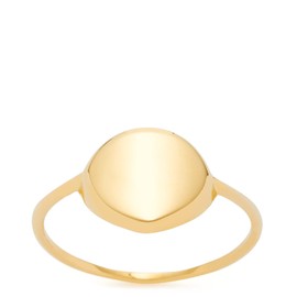 Leonardo Eboni Ciao Women's Ring Gold-Plated Stainless Steel, Metal, No Gemstone