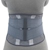Lumbosacral Back Brace, Theratex Spinal Medium Support, Gray (Soft Splint),