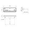 MelTruck® 2 x LED Side Marker Light Slim 12 V