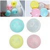 4Pcs Glowing Pool Balls Reusable Silicone Glowing Beach Ball Water