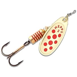 Mepps Comet Gold Red Spot sz1 - 3.5grm