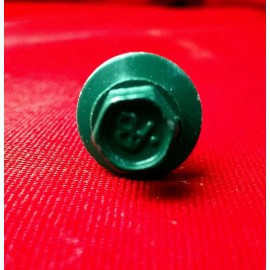 Unbranded 10x 2" Ivy Green Metal Roofing/siding wood screws