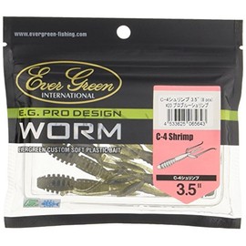 EVERGREEN Worm C-4 Shrimp 3.5" Pro Blue Shrimp #20