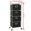 Storage Rack Unit Black and Silver, Home & Garden, Household
