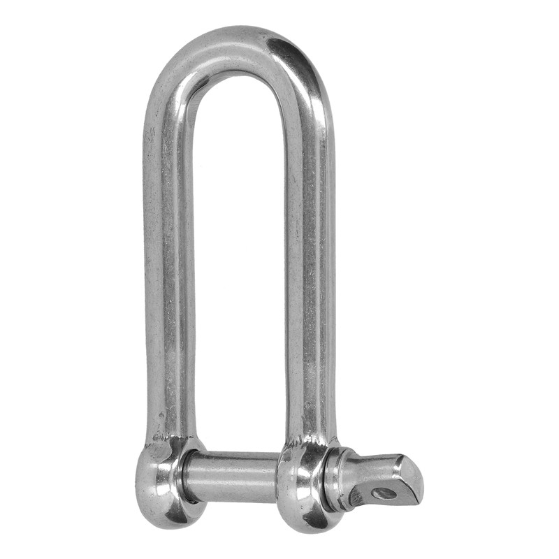 Long D Shackle 304 Stainless Steel Straight Anchor Screw Pin