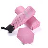 Compact Travel Umbrella with Case, Small Mini Lightweight 34-Inch Coverage,