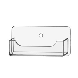 Marketing Holders Single Pocket Horizontal Wall Mount Business Card Holder display Qty 12