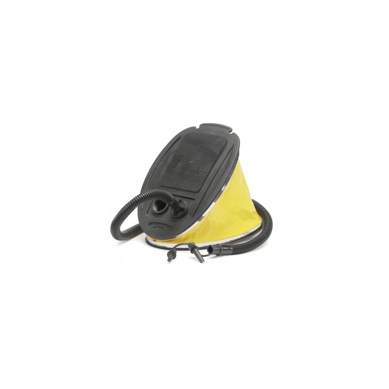 CampActive 44168 Heavy Duty Bellows Foot Pump with Flexible Hose