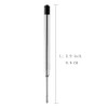 MengRan 3.9'' Ballpoint Ink Pen Refills,1mm Medium Tip,Compatible with Parker
