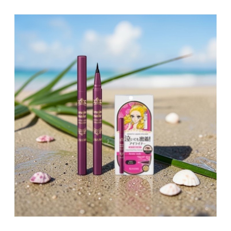 Heroine Make Smooth Liquid Eyeliner N 0.4ml, brown, 2 pcs.
