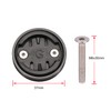 BSSOK Bicycle Computer Mount for Garmin Edge 200, 500, 540,